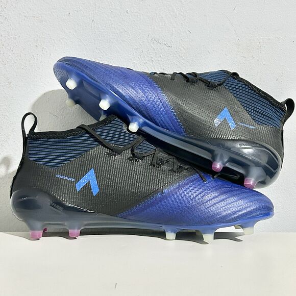 Adidas Ace 17.1 Primeknit FG “Black Blue” Men’s Size 10.5 Soccer Cleats main image 14